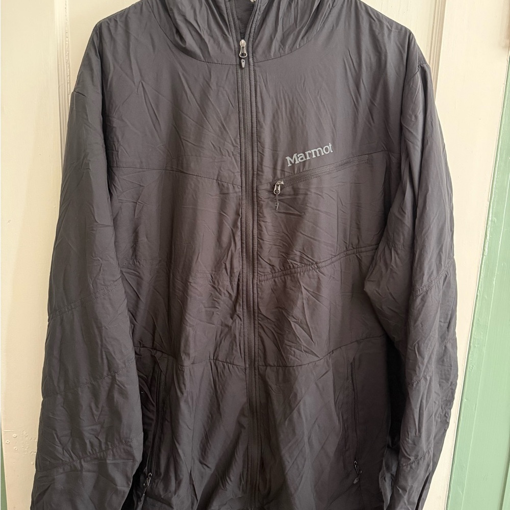 Marmot Men's Black Fleece-Lined Light Jacket